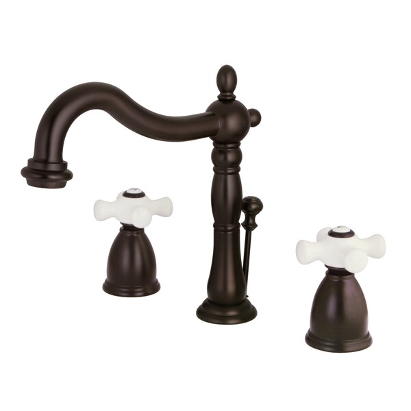 8" Widespread Bathroom Faucet, Oil Rubbed Bronze